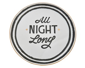 Piatto pizza The Club porcellana All Night