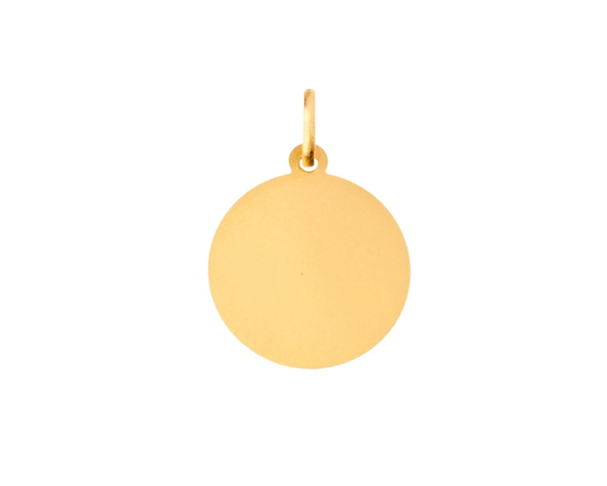 Round pendant gold 750‰ Selezione Zanolli