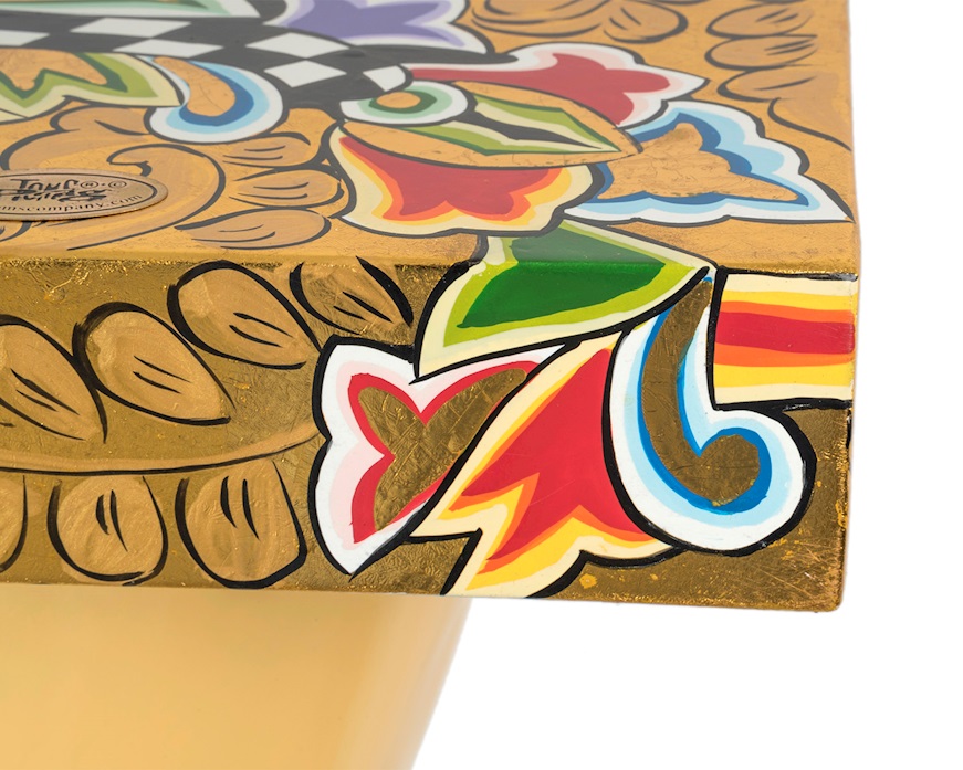 Console Table Lady's Legs hand painted Tom's Drag