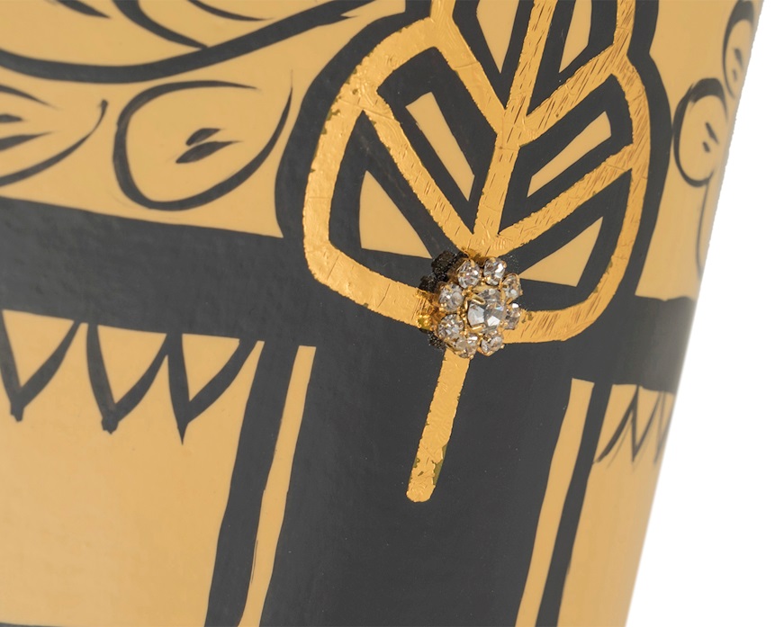 Console Table Lady's Legs hand painted Tom's Drag