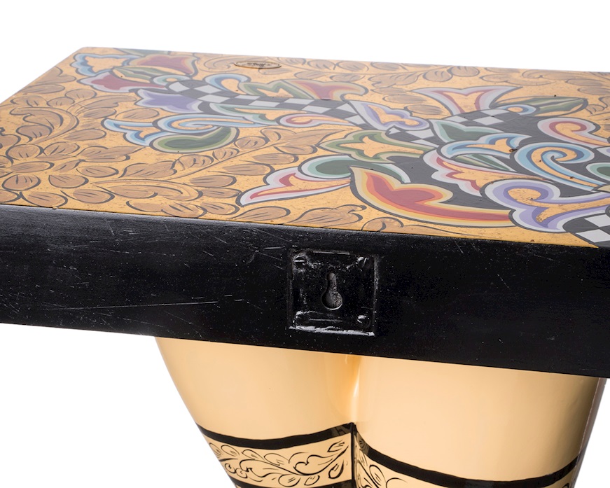 Console Table Lady's Legs hand painted Tom's Drag