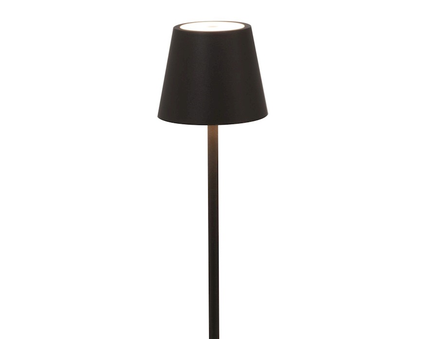 Lampada da tavolo Poldina Pro Micro nero Zafferano