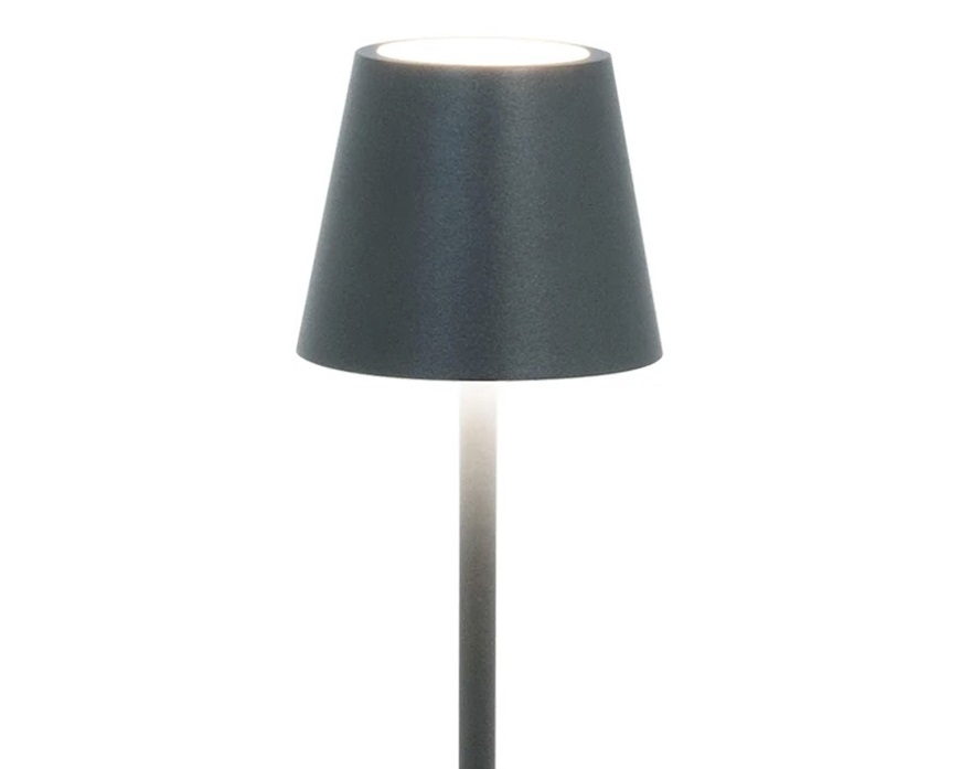 Table lamp Poldina Pro Micro dark gray Zafferano