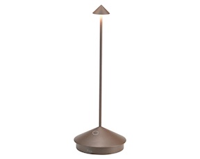 Table lamp Pina Corten Zafferano