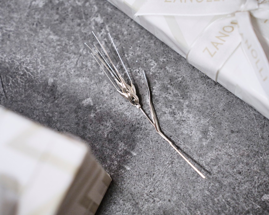 Ear silver with sugared almonds Selezione Zanolli