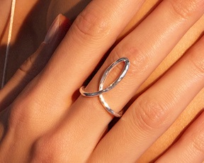 Anello Infinity argento Selezione Zanolli