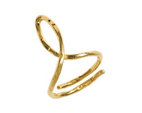 Anello Infinity argento dorato Selezione Zanolli