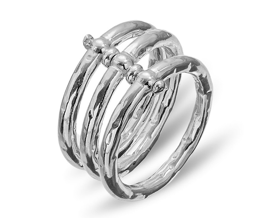 Ring Sinuosa silver Selezione Zanolli