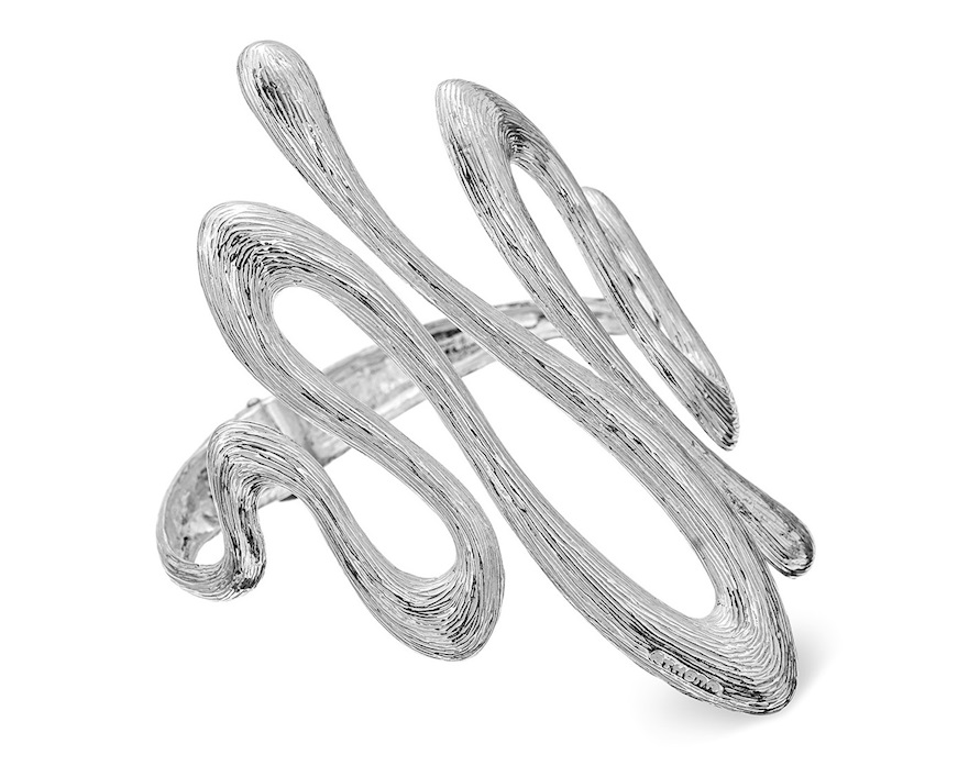 Bracciale rigido Medusa argento Selezione Zanolli