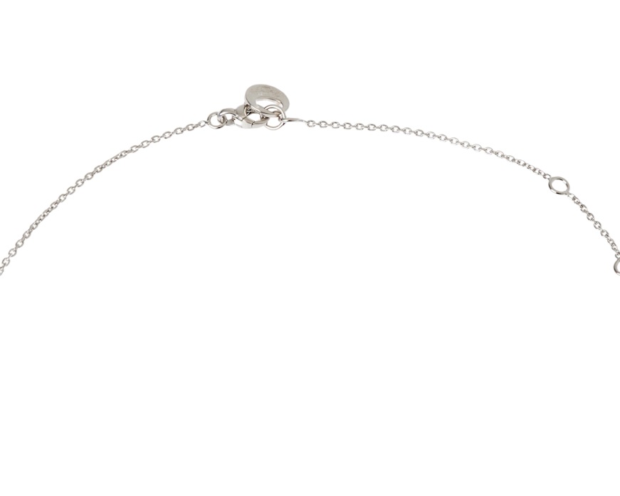 Collana Chicco argento dorato con pendente zirconi Unoaerre