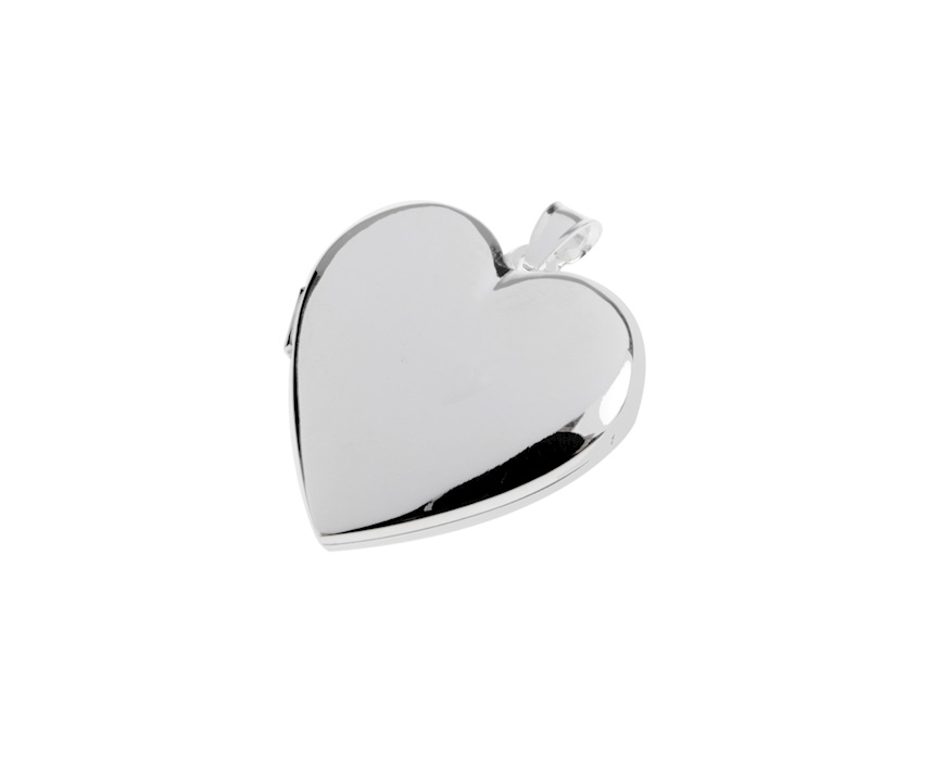 Photo Holder Pendant Heart silver Selezione Zanolli