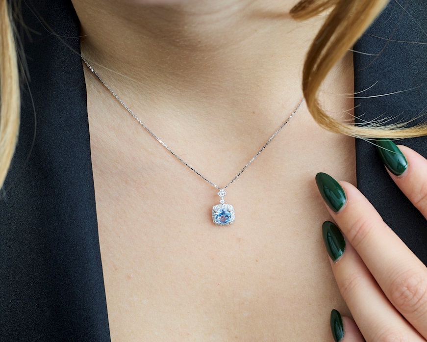 Necklace silver Sovrani