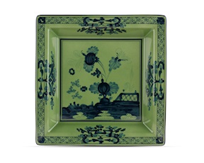 Svuotatasche Oriente Italiano Malachite porcellana Richard Ginori