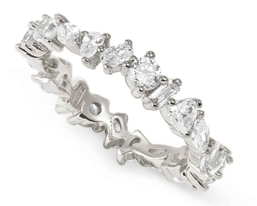 Anello Colour Wave argento con cubic zirconia Nomination