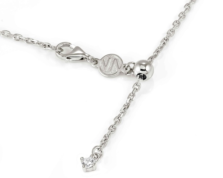 Bracciale tondo Colour Wave argento con zirconi multicolore Nomination