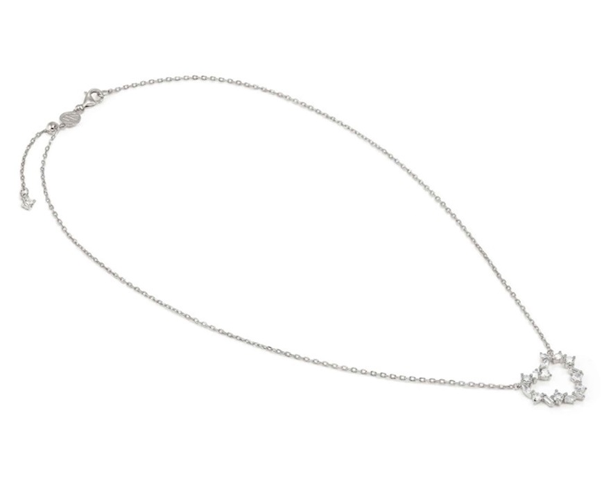 Collana cuore Colour Wave argento con cubic zirconia Nomination
