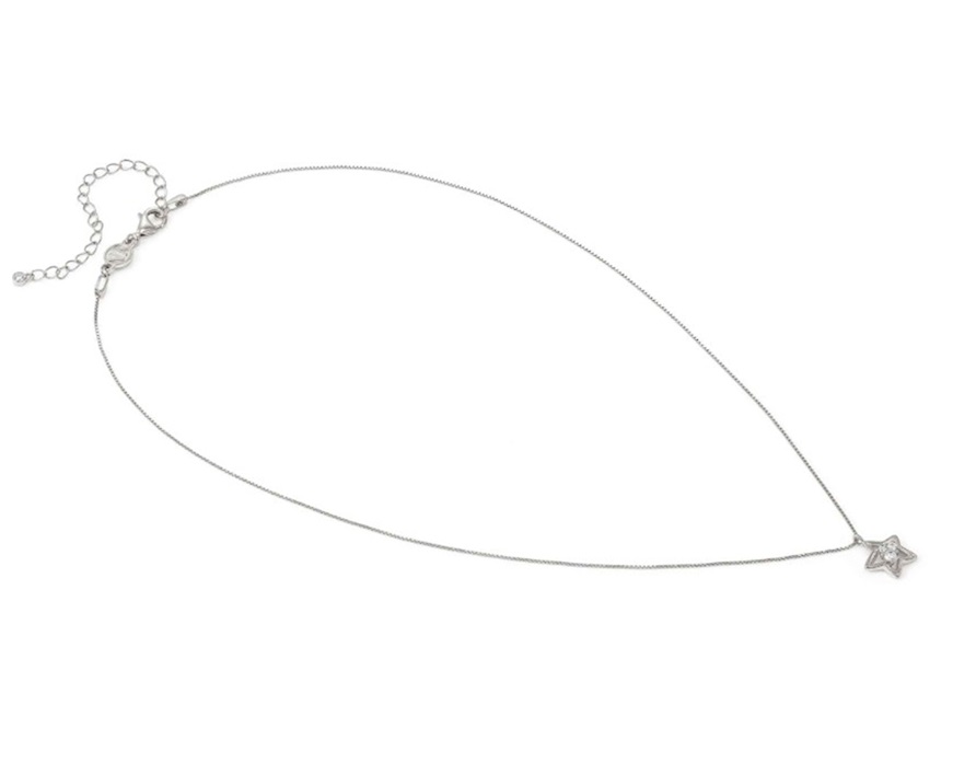 Collana Dreams Beats argento stella con zirconi Nomination