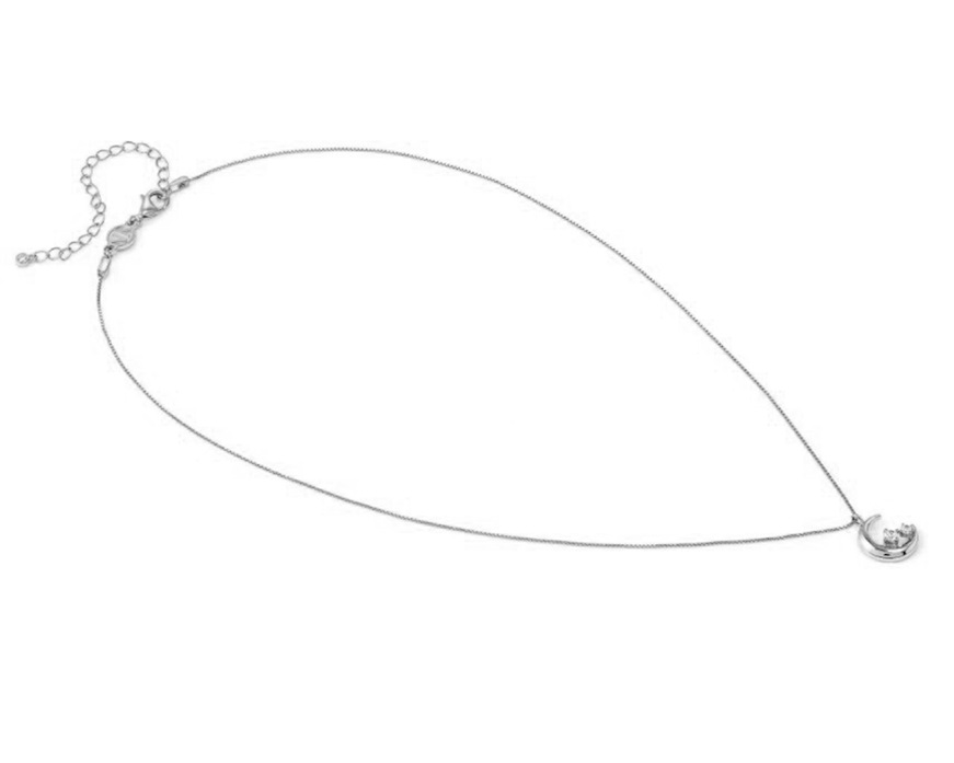 Collana Dreams Beats argento luna con zirconi Nomination