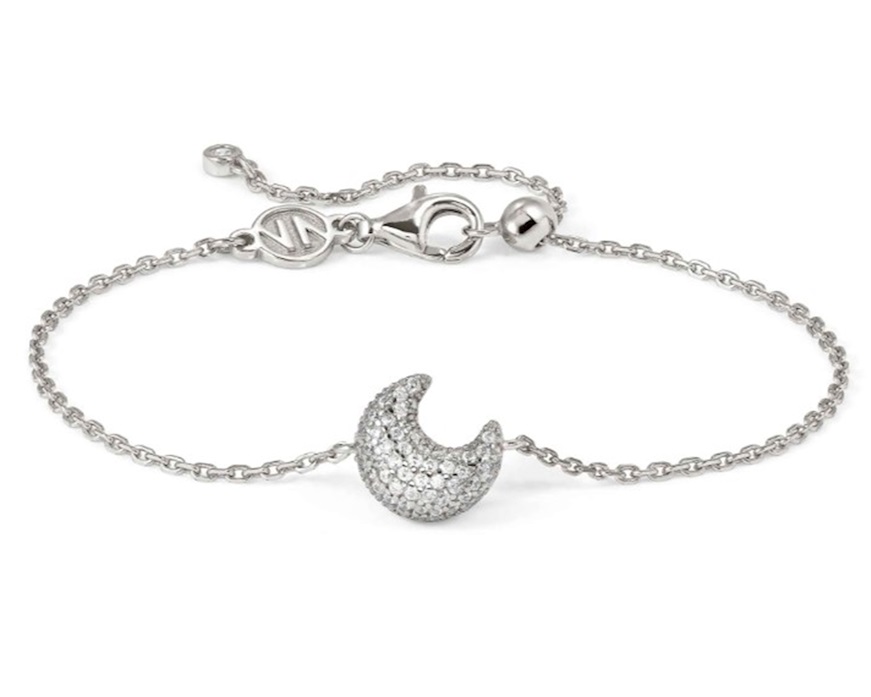 Bracciale Life Poetry argento luna con pavè di zirconi Nomination
