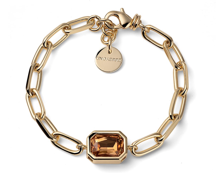 Bracciale Joya in bronzo dorato Unoaerre