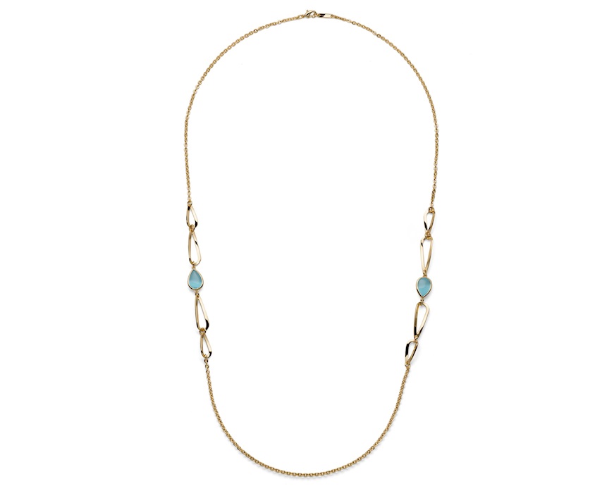 Collana Joya in bronzo dorato Unoaerre