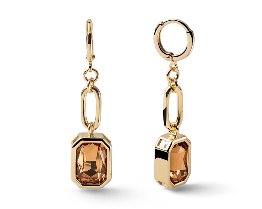 Orecchini Joya in bronzo dorato Unoaerre