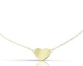 Collana Oro con cuore Unoaerre