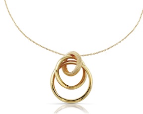 Necklace Gold 9k Unoaerre