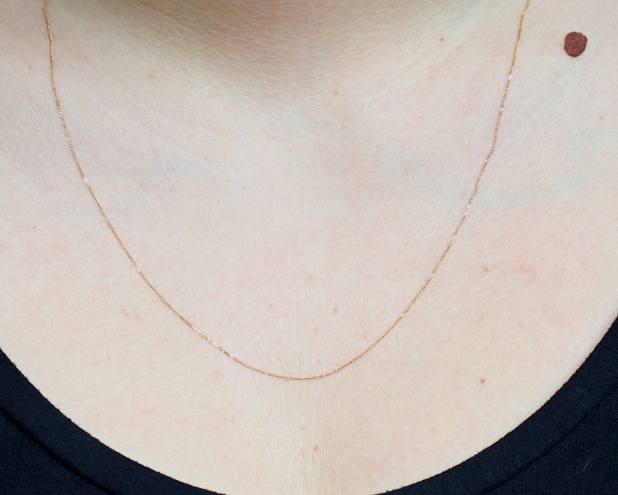 Collana Oro 9k a maglia grumette Unoaerre