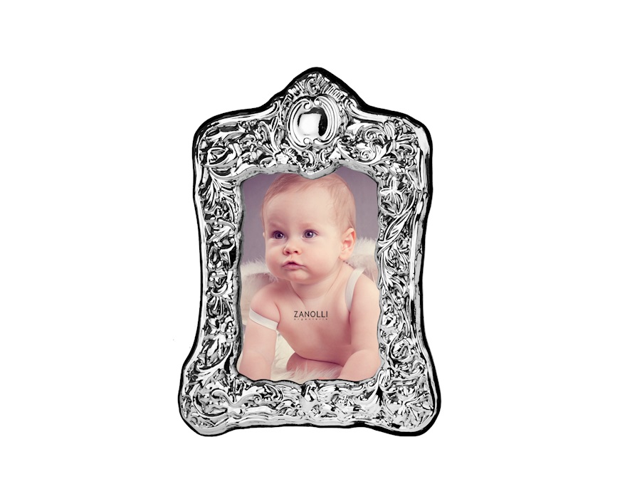 Cornice argento a fascia cesellata Selezione Zanolli