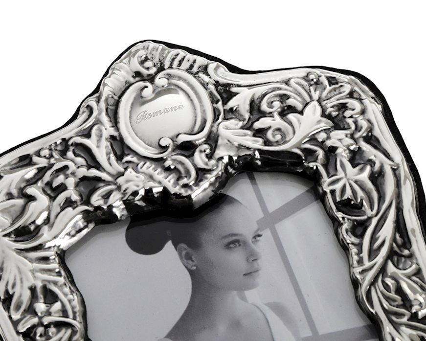 Cornice argento a fascia cesellata Selezione Zanolli