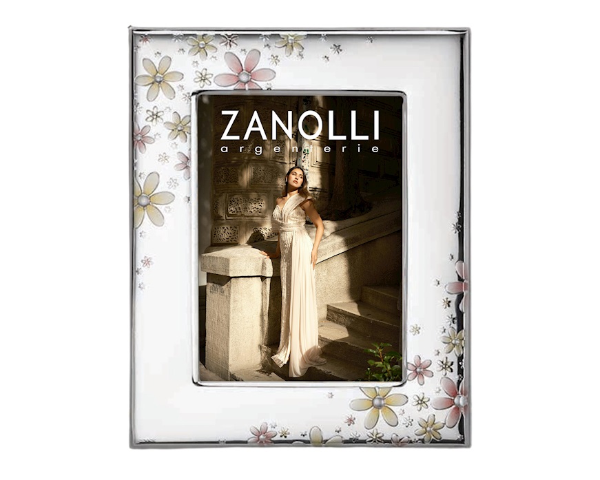 Cornice In fiore argento pvd Selezione Zanolli