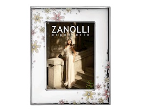 Cornice In fiore argento pvd Selezione Zanolli