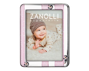 Cornice Pinguini argento pvd rosa Selezione Zanolli