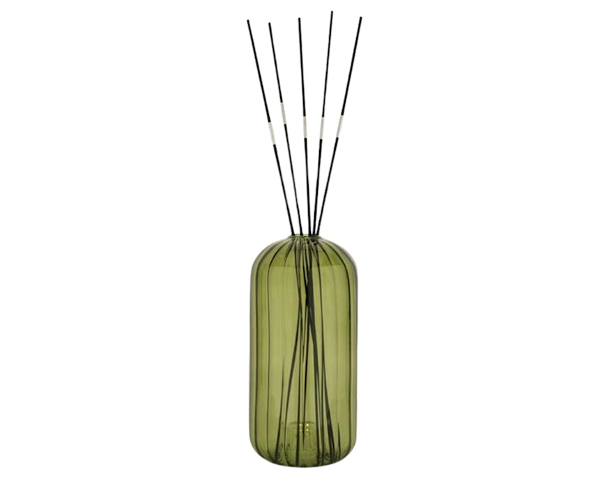 Profumatore a bastoncini con luce led smeraldo Selezione Zanolli