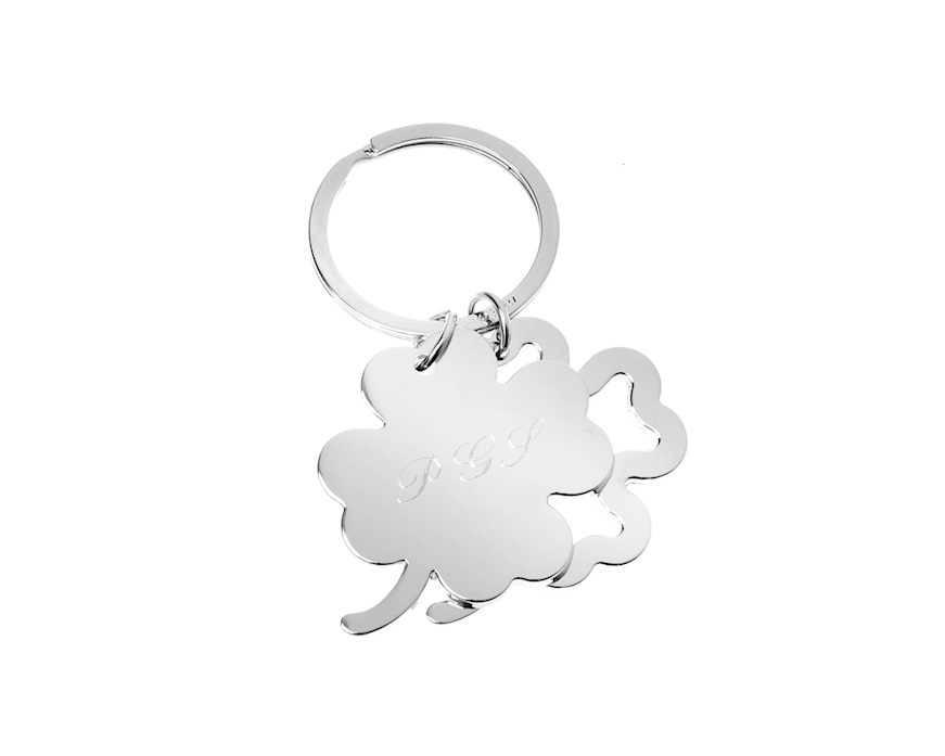 Keychain Four-leaf clovers Selezione Zanolli