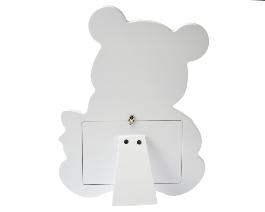 Picture frame Teddy pvd Silver blue Ottaviani