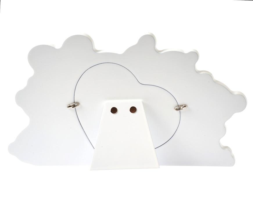 Picture frame Teddy pvd Silver pink Ottaviani