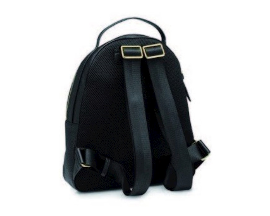 Backpack leather black Ottaviani