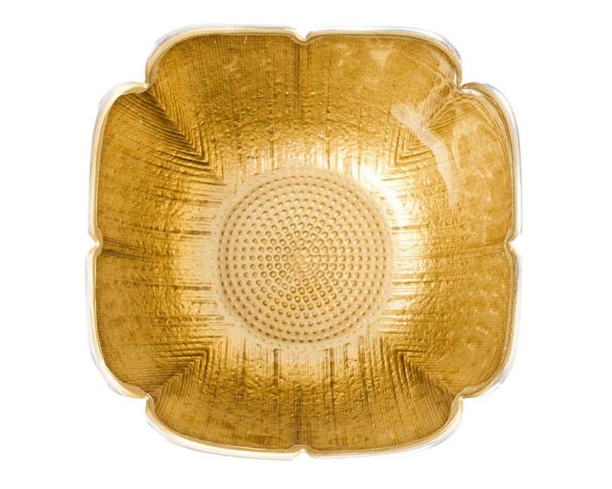 Ciotola Flower oro Selezione Zanolli