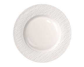 Piatto piano Manufacture Ice porcellana Villeroy & Boch