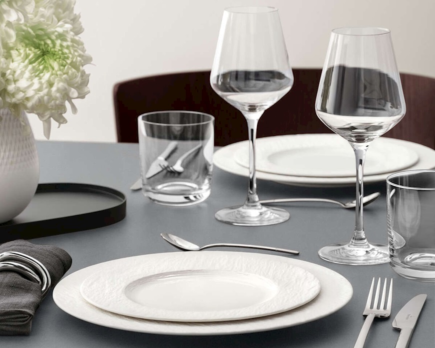 Piatto dessert Manufacture Ice porcellana Villeroy & Boch