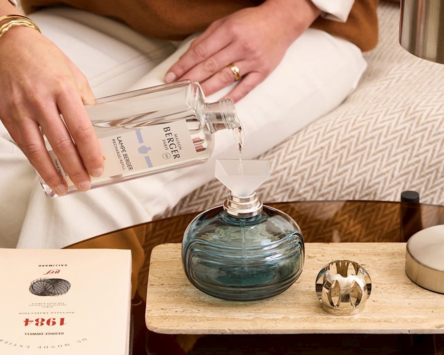 Lampada catalitica Enigma Blu Maison Berger Paris