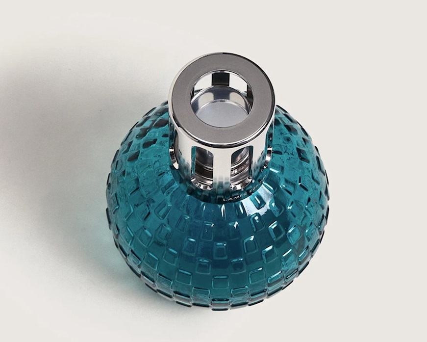 Cofanetto lampada catalitica Disco Verde con profumo 250 ml Musc Cocoon Maison Berger Paris