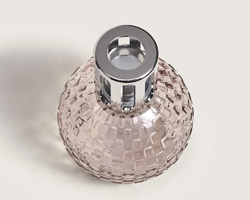 Cofanetto lampada catalitica Disco Rosa con profumo 250 ml Douceur de Pamplemousse Maison Berger Paris