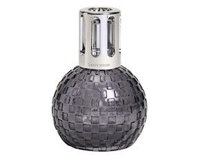 Cofanetto lampada catalitica Disco Grigia con profumo 250 ml Poussiere d'Ambre Maison Berger Paris