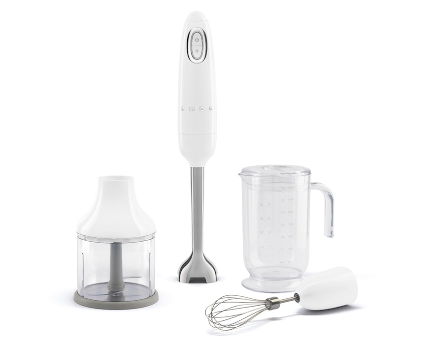 Frullatore ad immersione con accessori Bianco Smeg