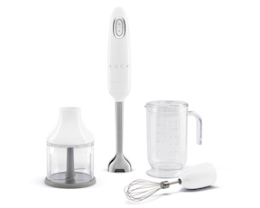 Frullatore ad immersione con accessori Bianco Smeg