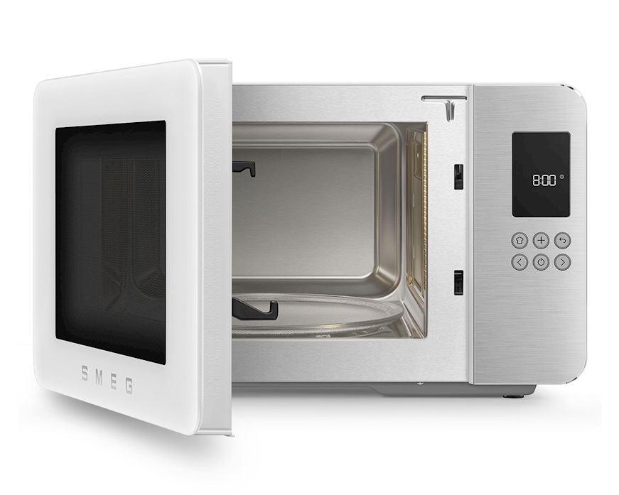 Forno a microonde con grill bianco opaco Smeg