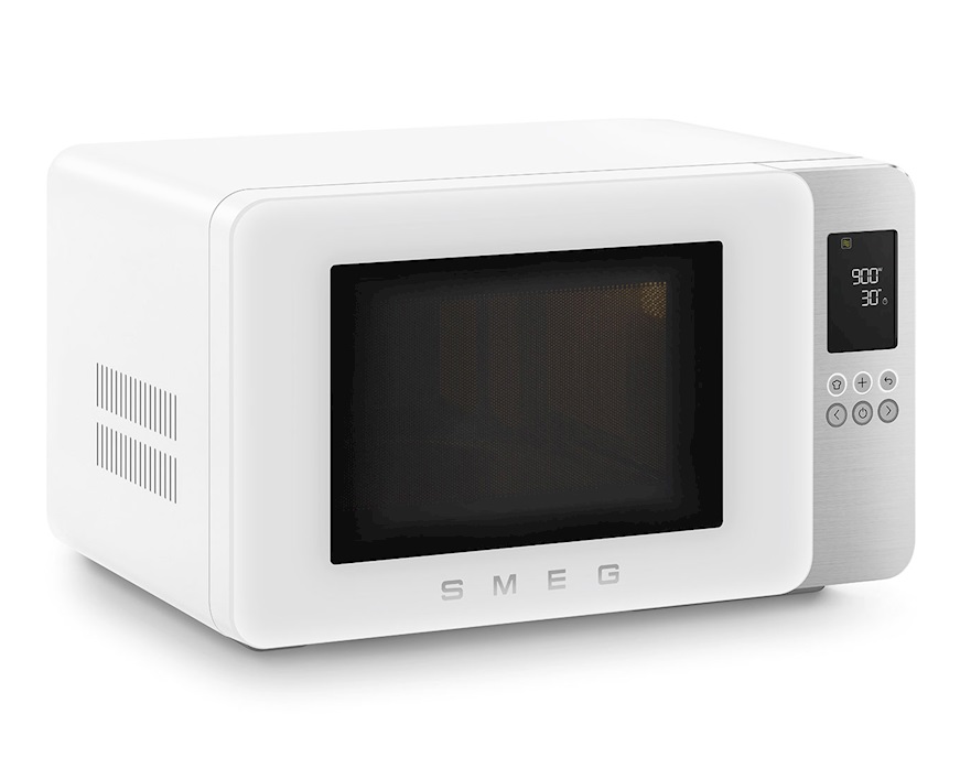 Forno a microonde con grill bianco opaco Smeg